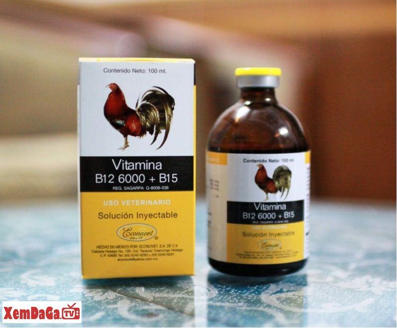 các loại vitamin cho gà đá