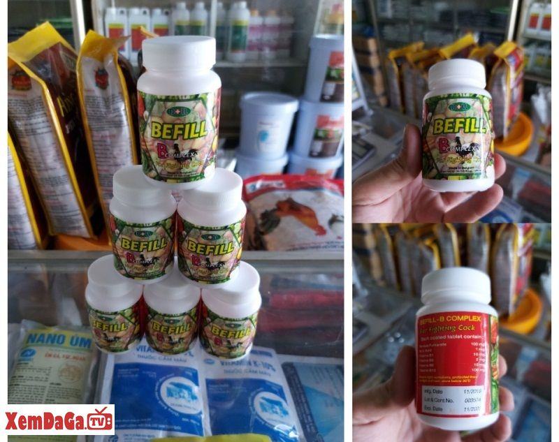 các loại vitamin cho gà đá